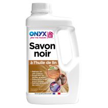 Savon noir à l'huile de lin 1L ONYX